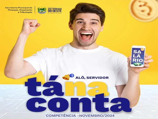 SALÁRIO NA CONTA